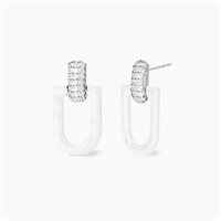 Orecchini Mabina Donna Roma in Argento Zircone 563986